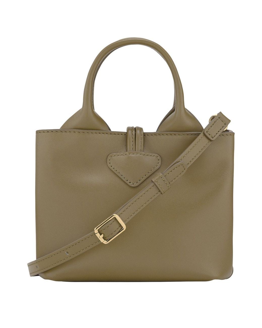 Longchamp Green Le Roseau Xs Handbag