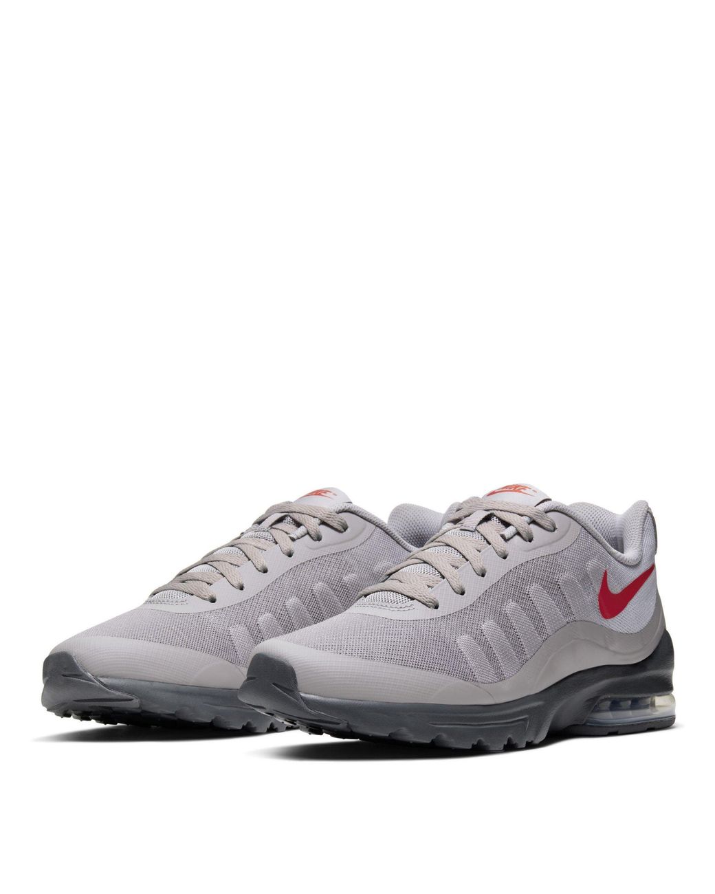 Nike Gray Air Max Invigor Shoes for men