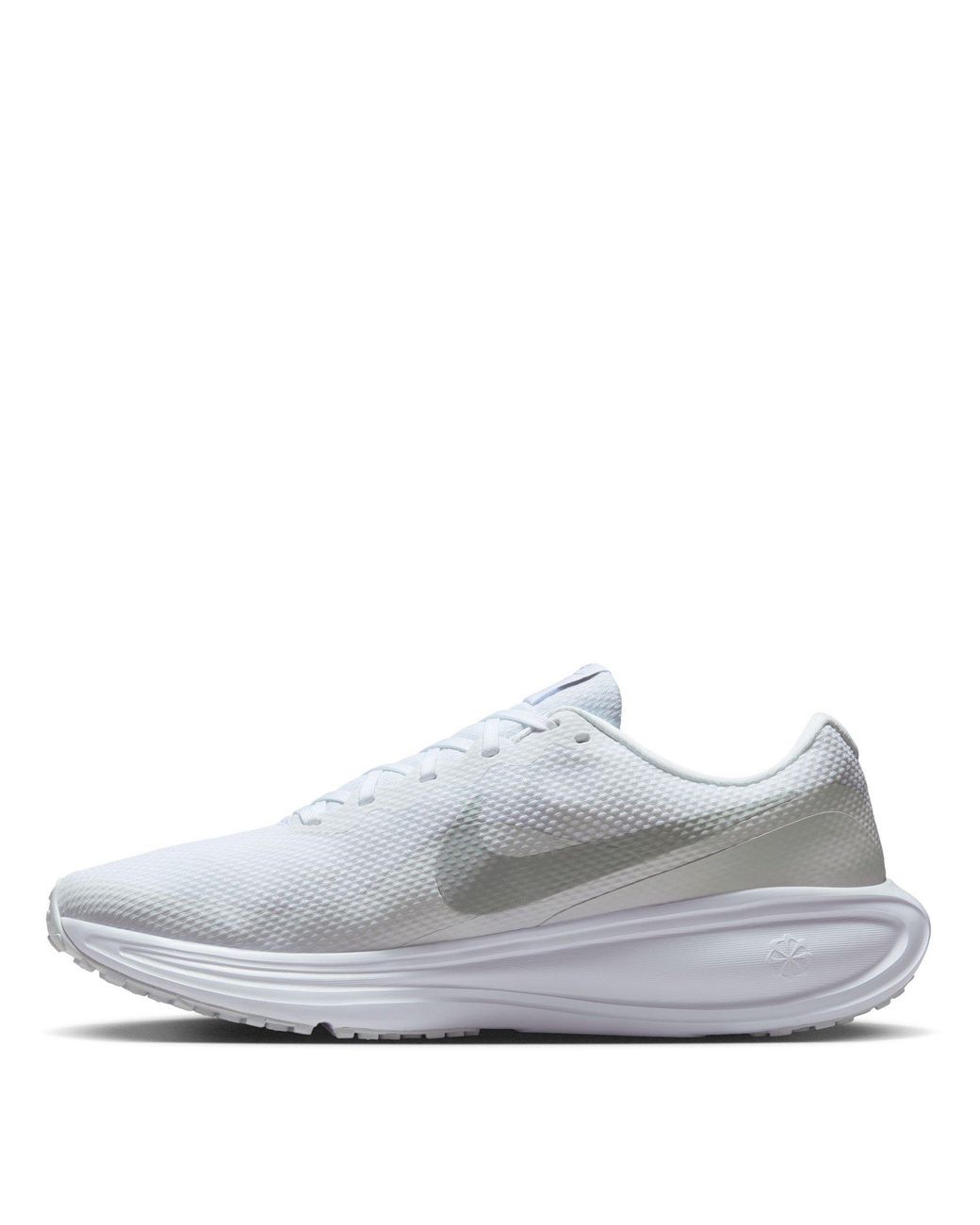 Nike White Revolution 8 Road Running Shoes for men