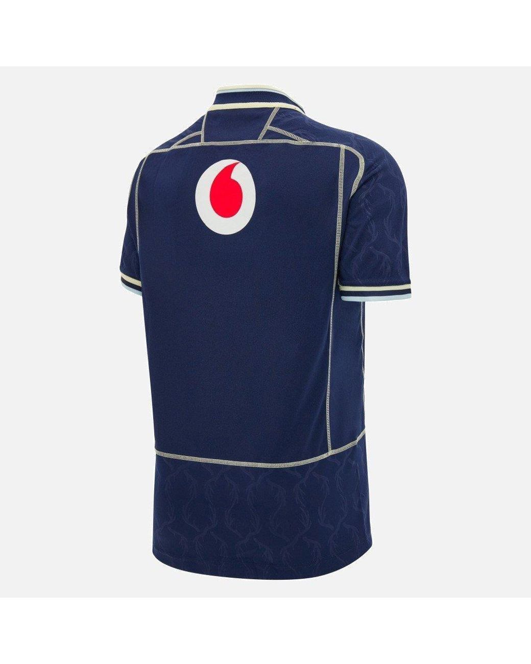 MACRON Blue Scotland Rugby Home 2026 Shirt Adults for men
