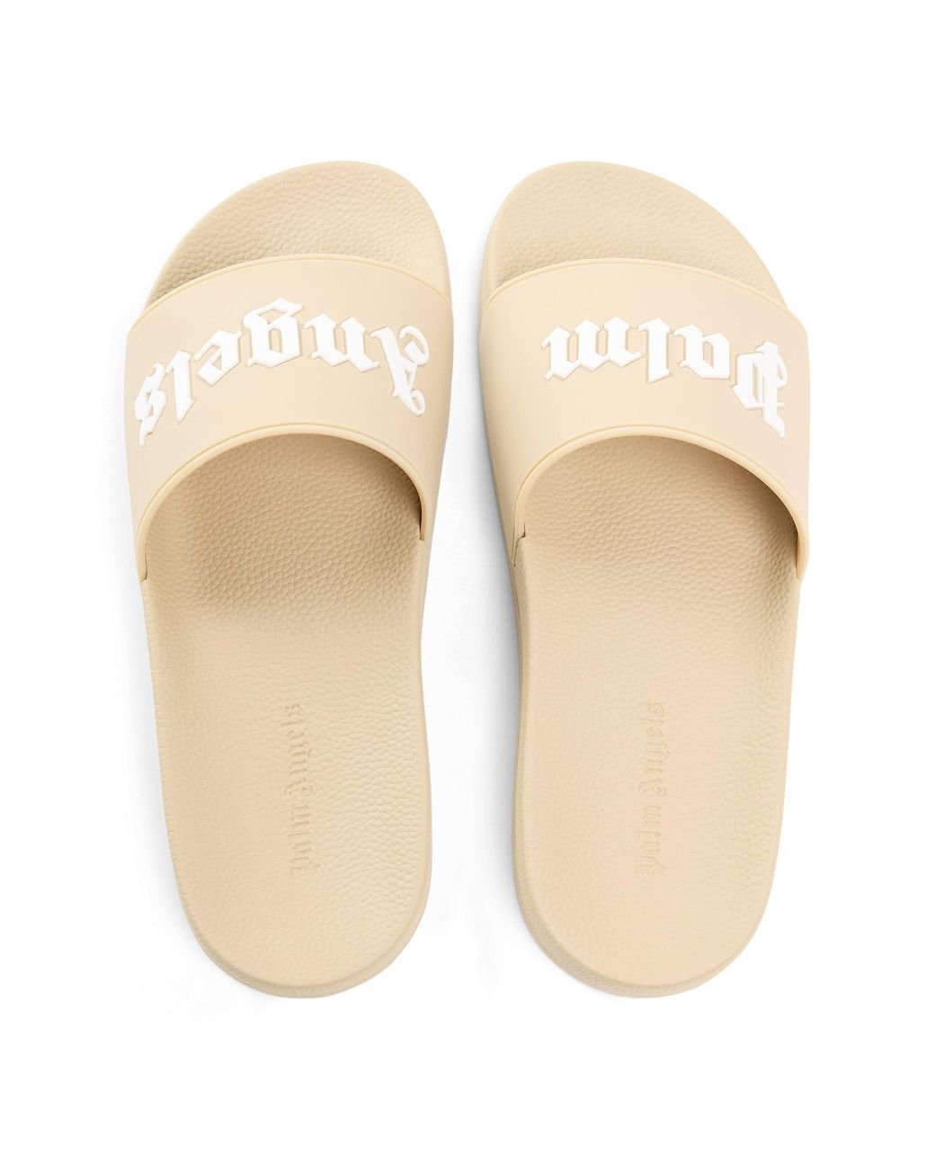 Palm Angels Natural Pool Sliders