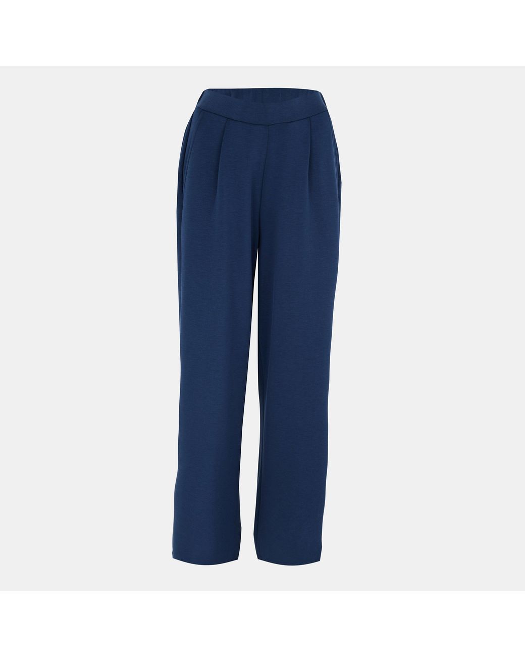 French Connection Blue Wide Leg Trousers