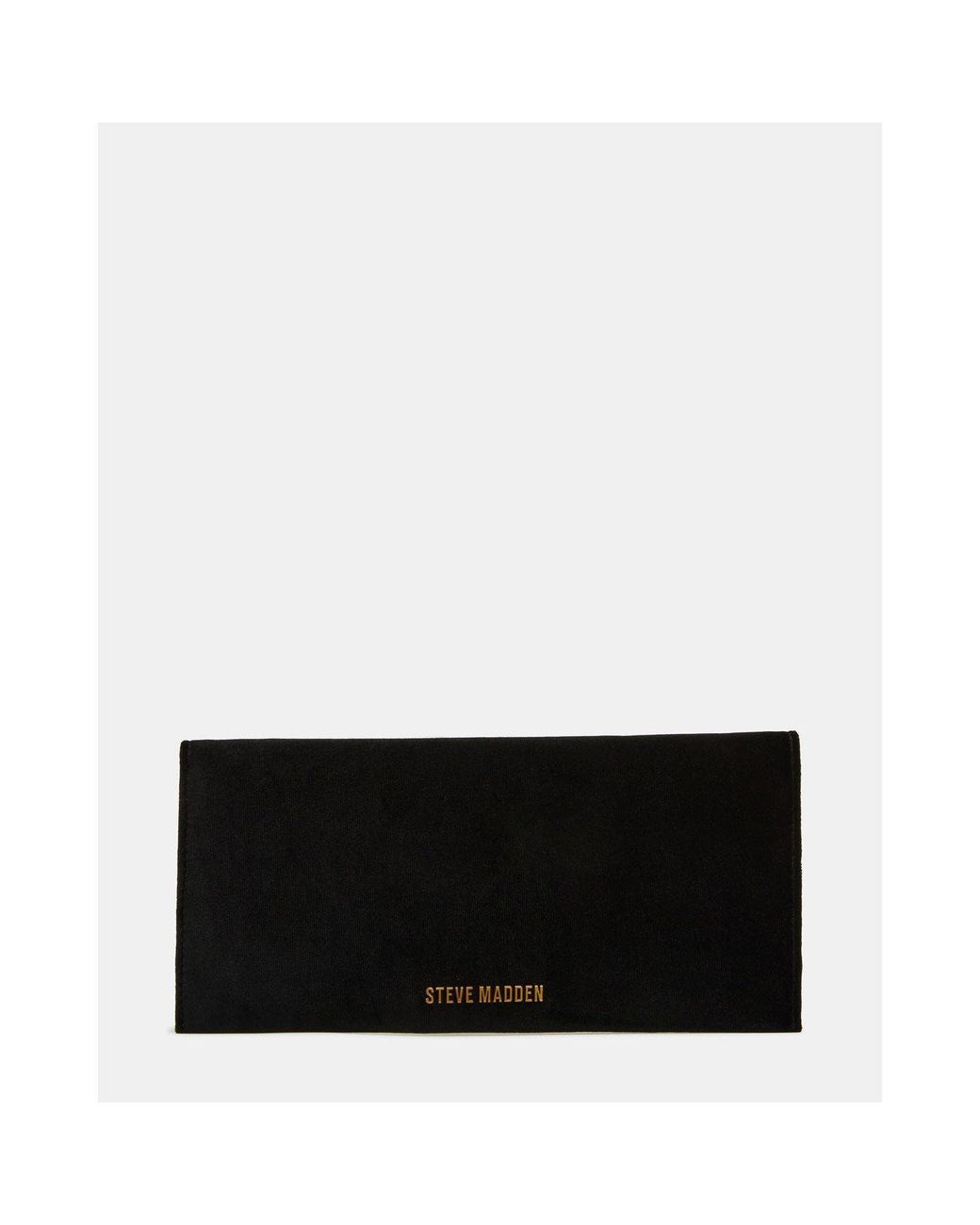 Steve Madden Black Bsmooth Clutch Bag