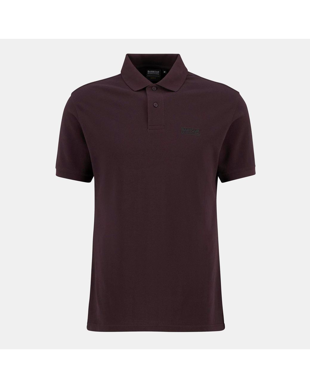 Barbour Purple Essential Polo Shirt for men
