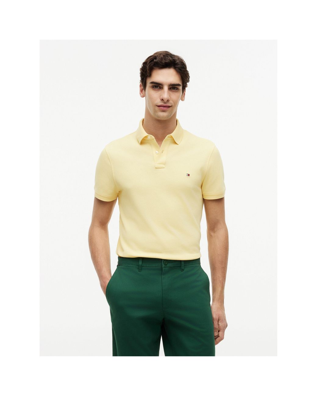 Tommy Hilfiger Yellow Core 1985 Polo Shirt for men