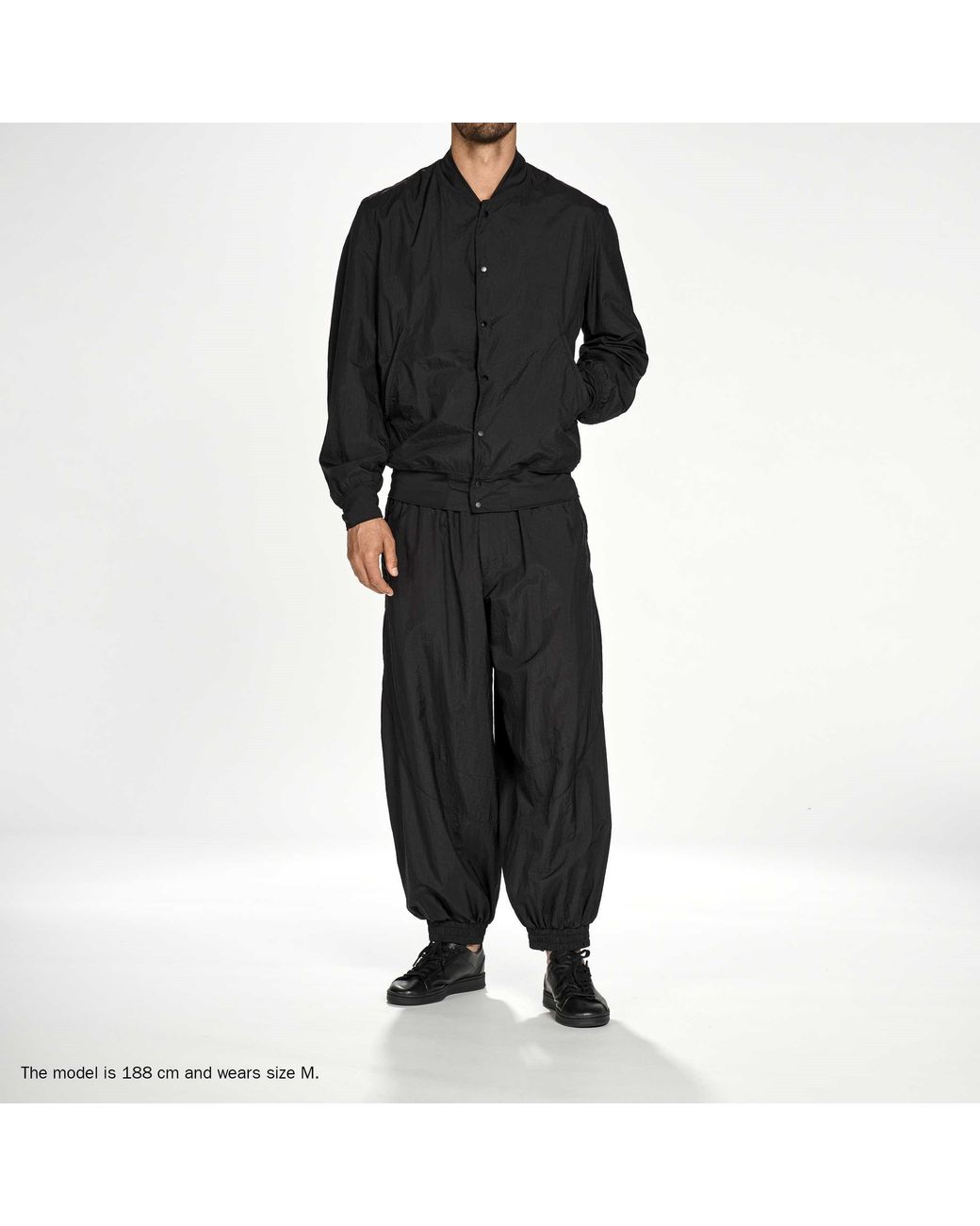 Y-3 Black Bomber Jacket for men