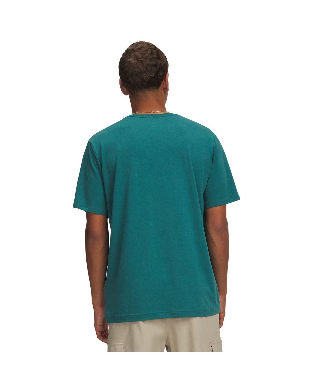 Under Armour Green Globe Short Sleeves T-Shirt for men
