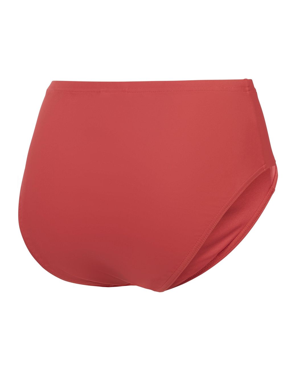 Speedo Red Shaping High-Waisted Performance Bikini Bottom