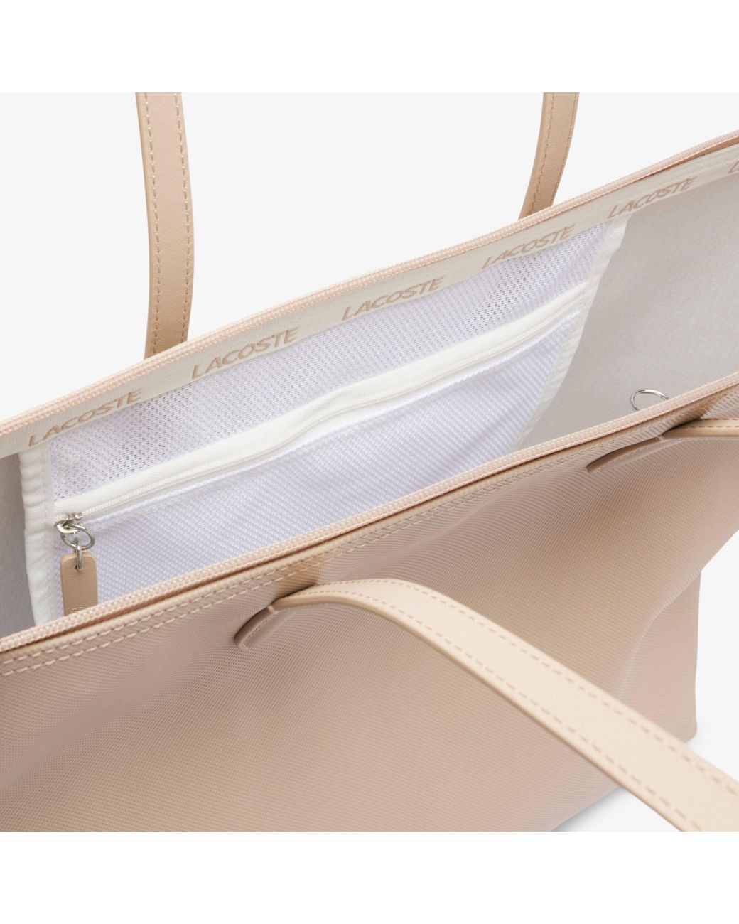 Lacoste Natural Large Tote Bag
