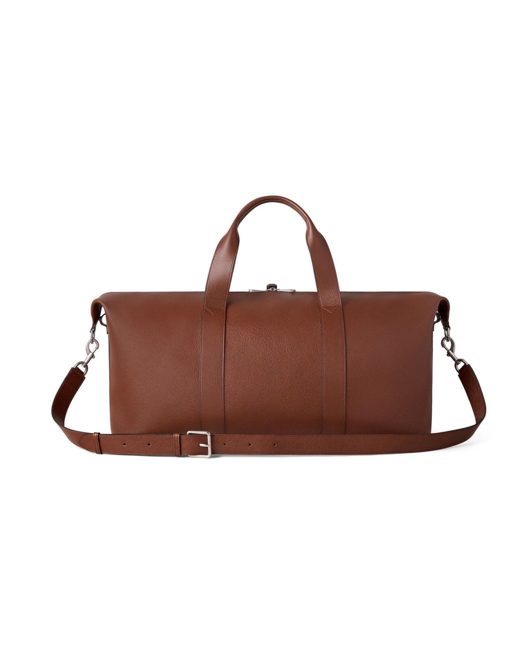 Mulberry Brown Heritage Medium Leather Clipper for men