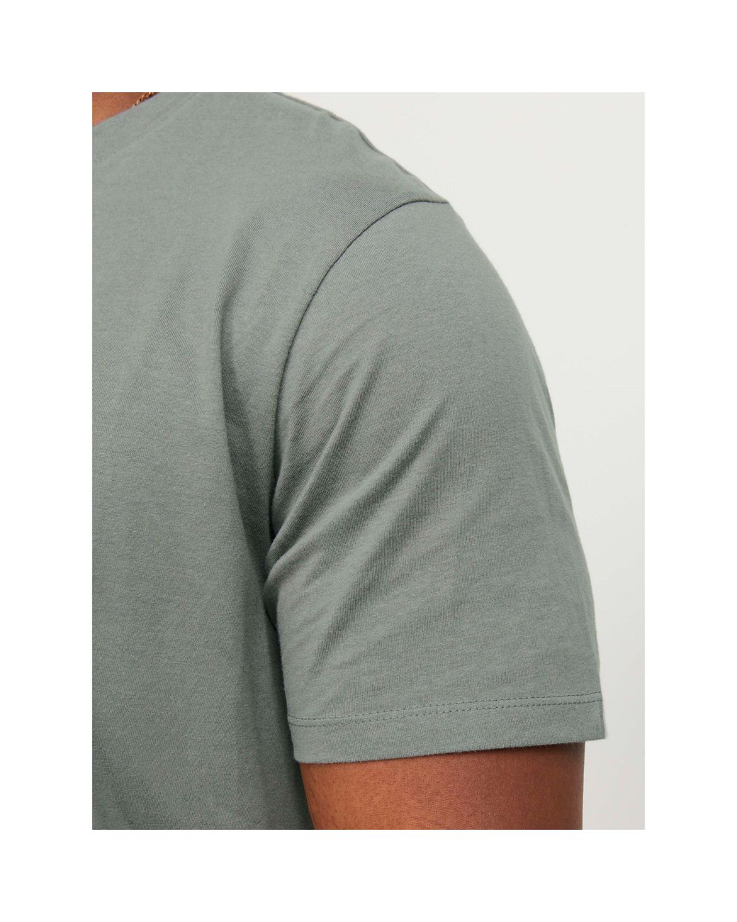 Jack & Jones Gray Jack+ Noa T-Shirt Plus Size for men
