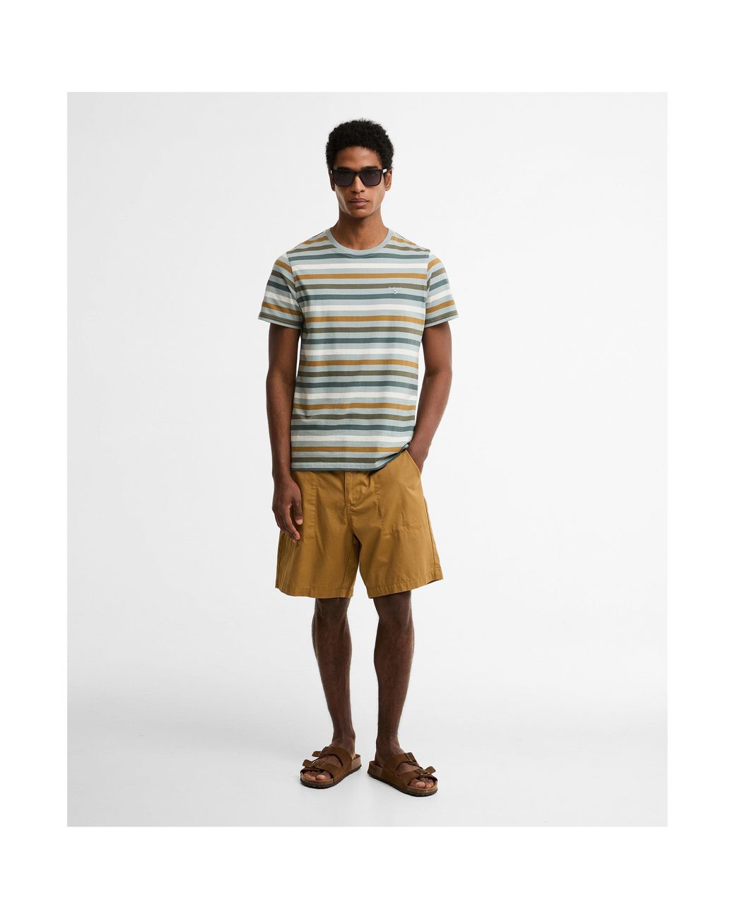 Barbour Blue T-Shirt for men