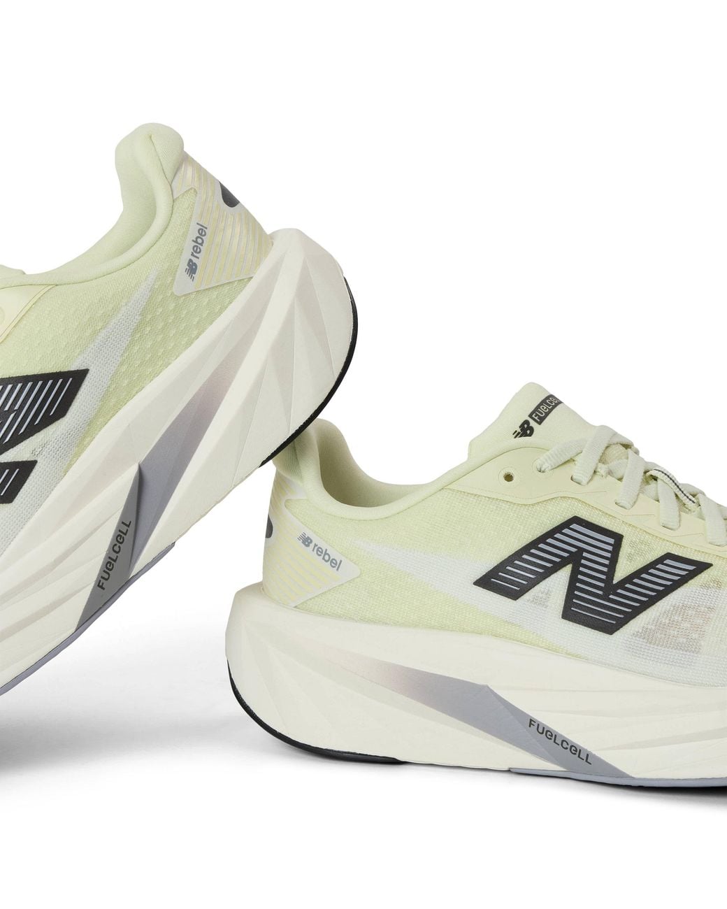 New Balance Gray Fuelcell Rebel V5 Running Shoes