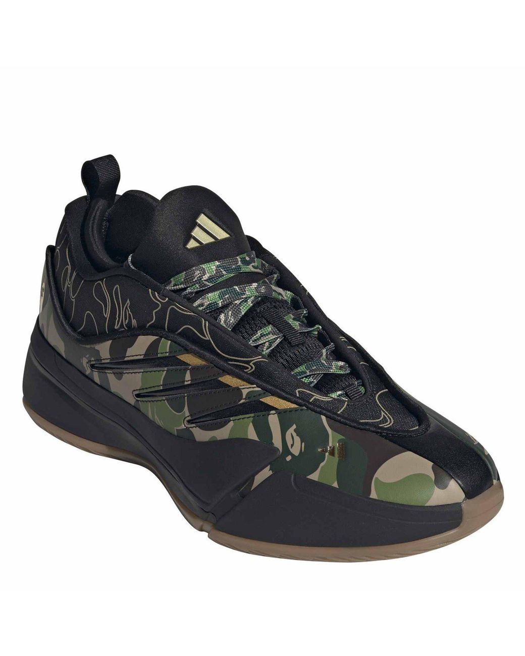 Adidas Originals Blue Bape X Adidas Dame 9 Trainers for men