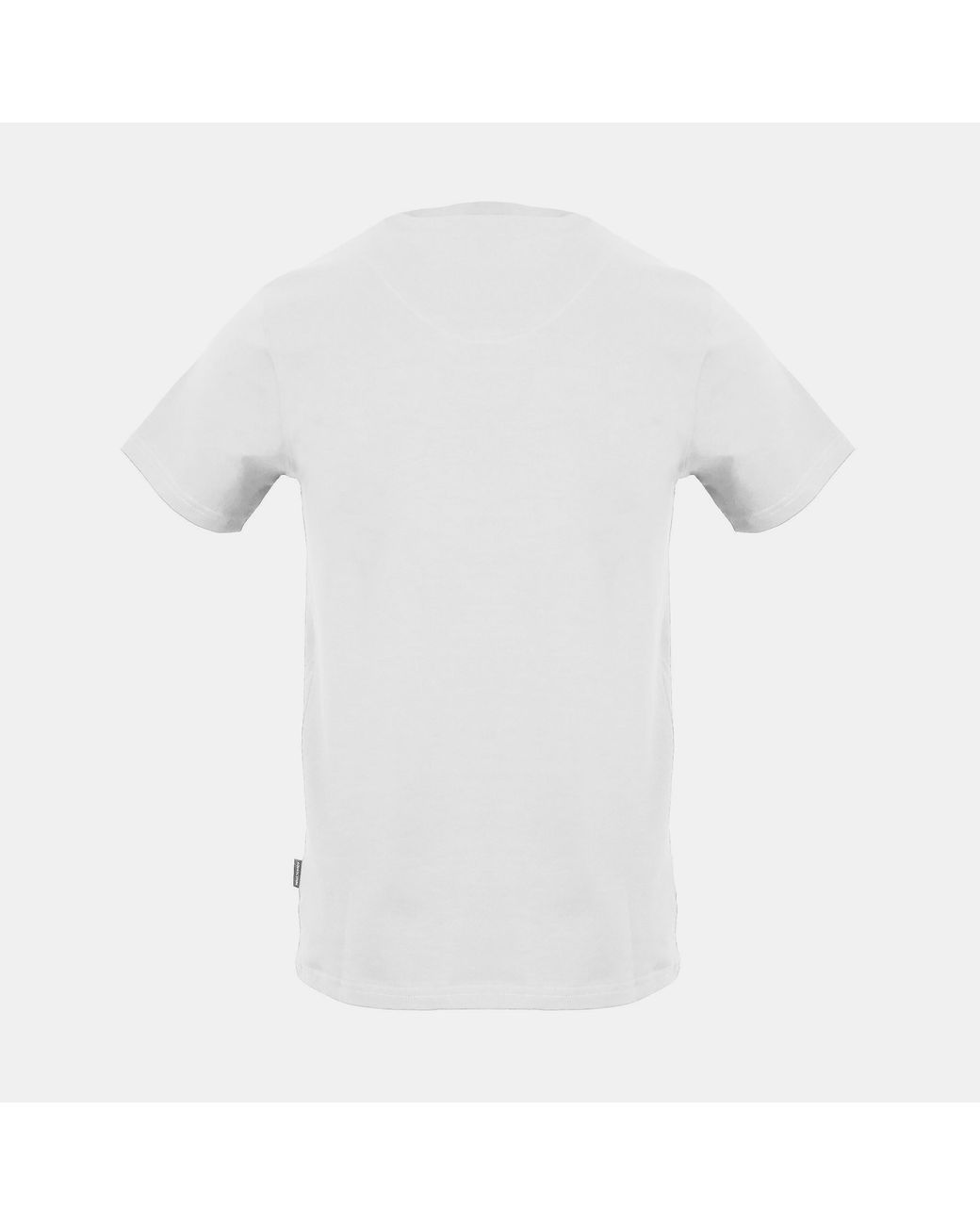 Aquascutum White Cotton Short-Sleeve Crew-Neck T-Shirt for men