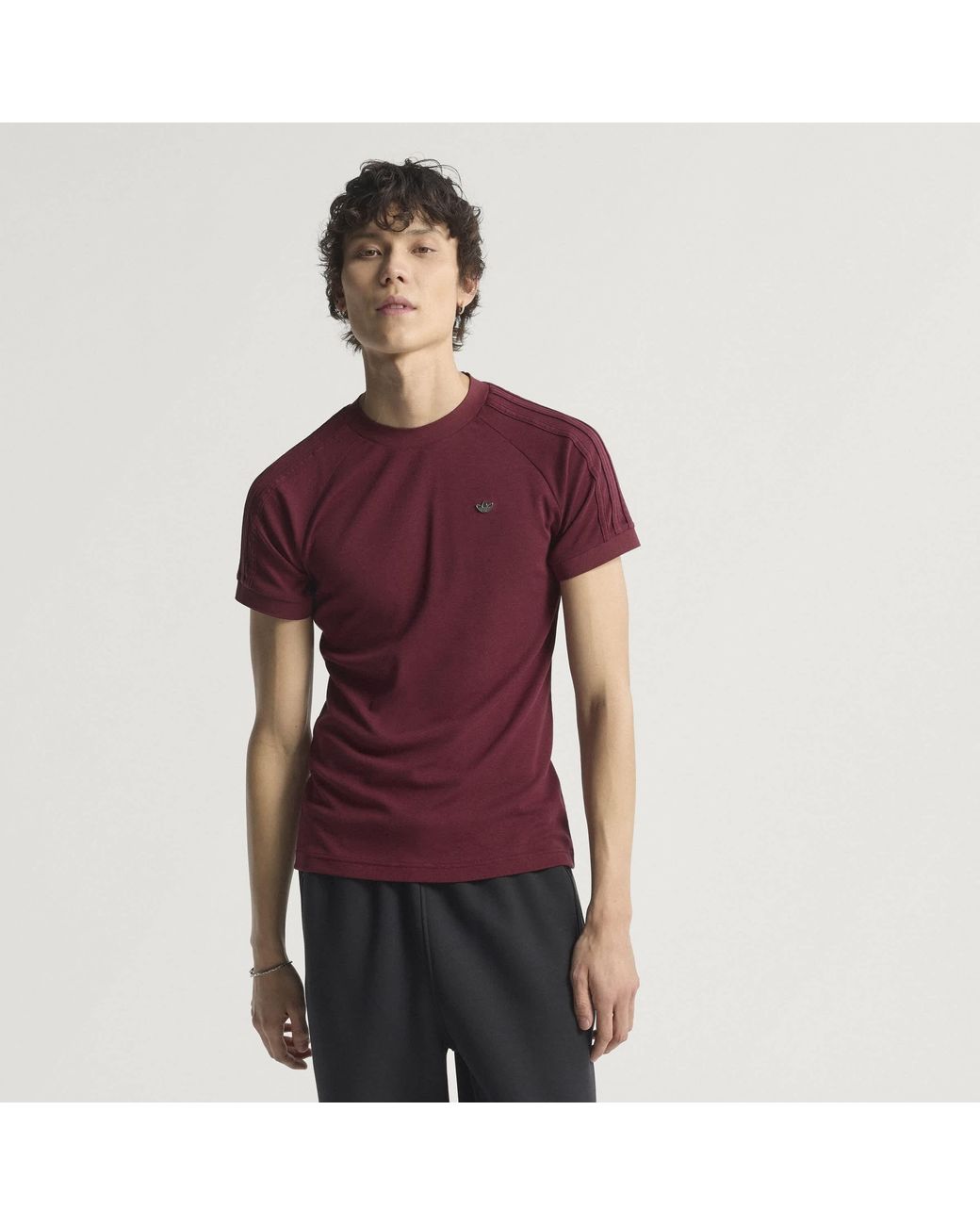 Adidas Originals Brown Premium Cali T-Shirt for men