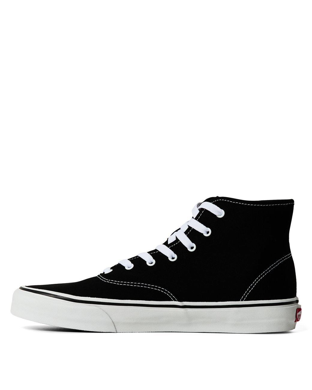 Vans Black Authentic Hi Canvas High-Top Trainers for men