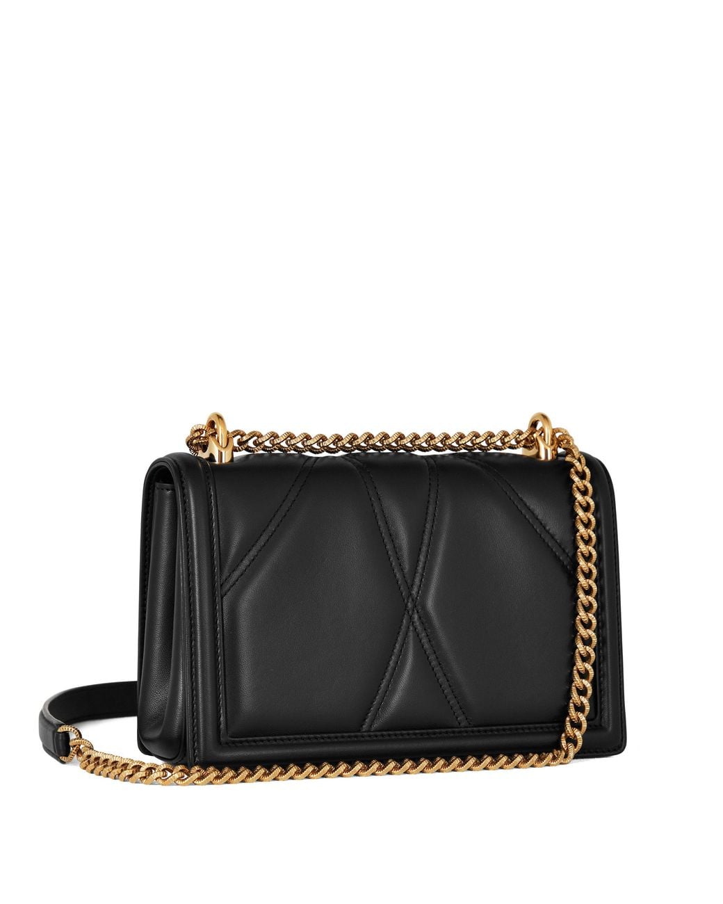Dolce & Gabbana Black Medium Devotion Bag