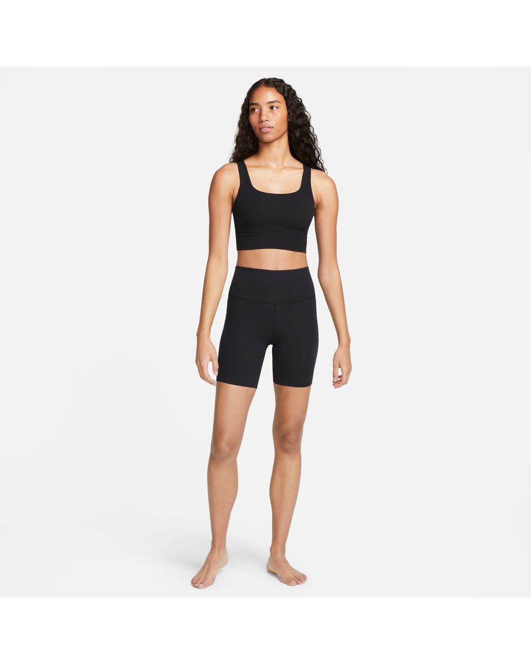 Nike Black Non Wired Medium Impact Sports Bra