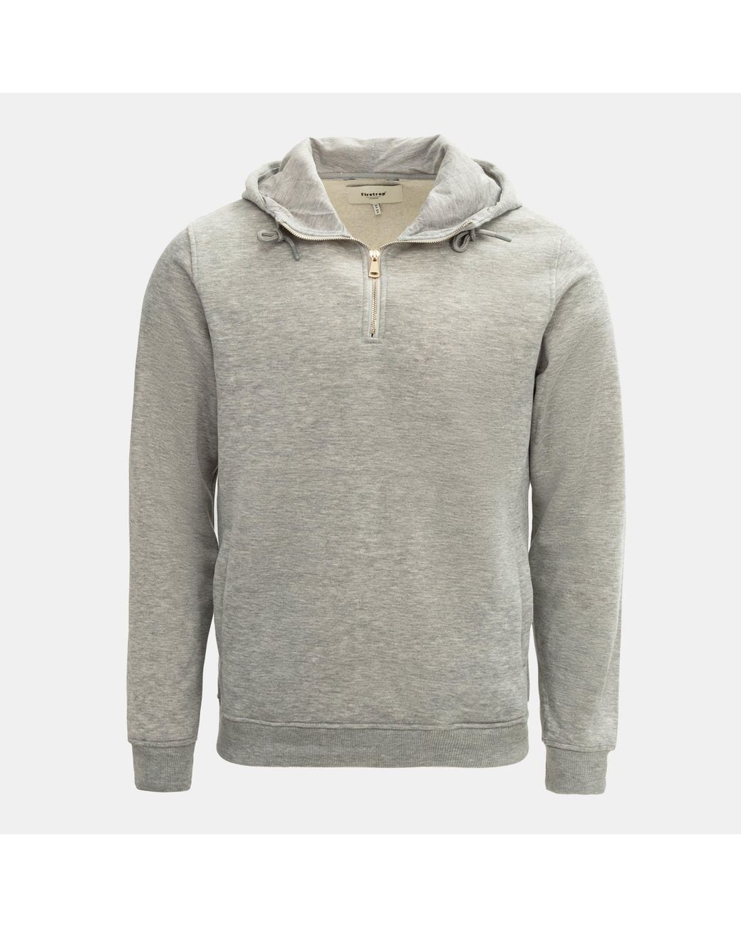 Firetrap Gray Hood Shirt And Short Set for men