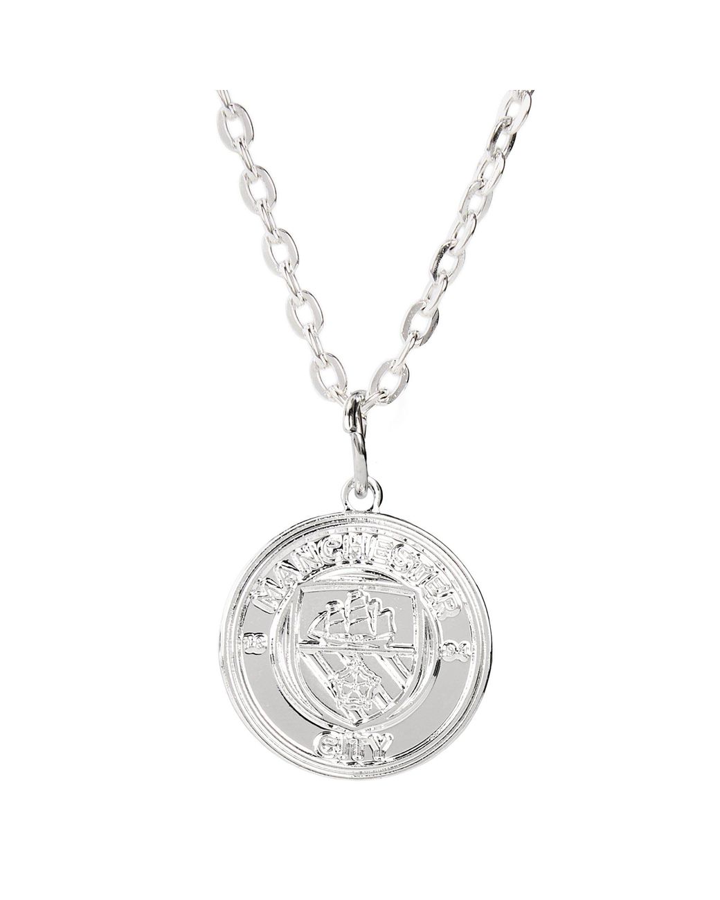Team White Officially Licensed Plated Pendant And Chain