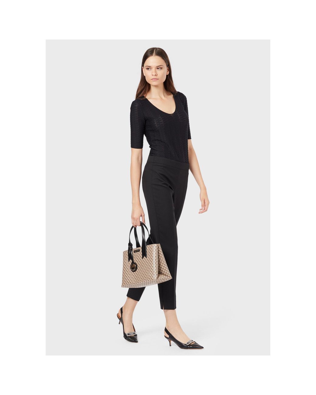 Emporio Armani Black Emporio Armani Slim Fit Tro