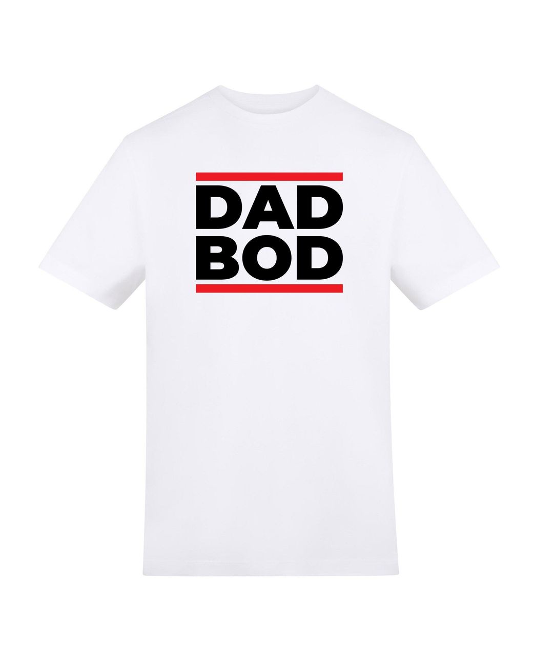 AWD White Fathers Day Adult Printed Tee