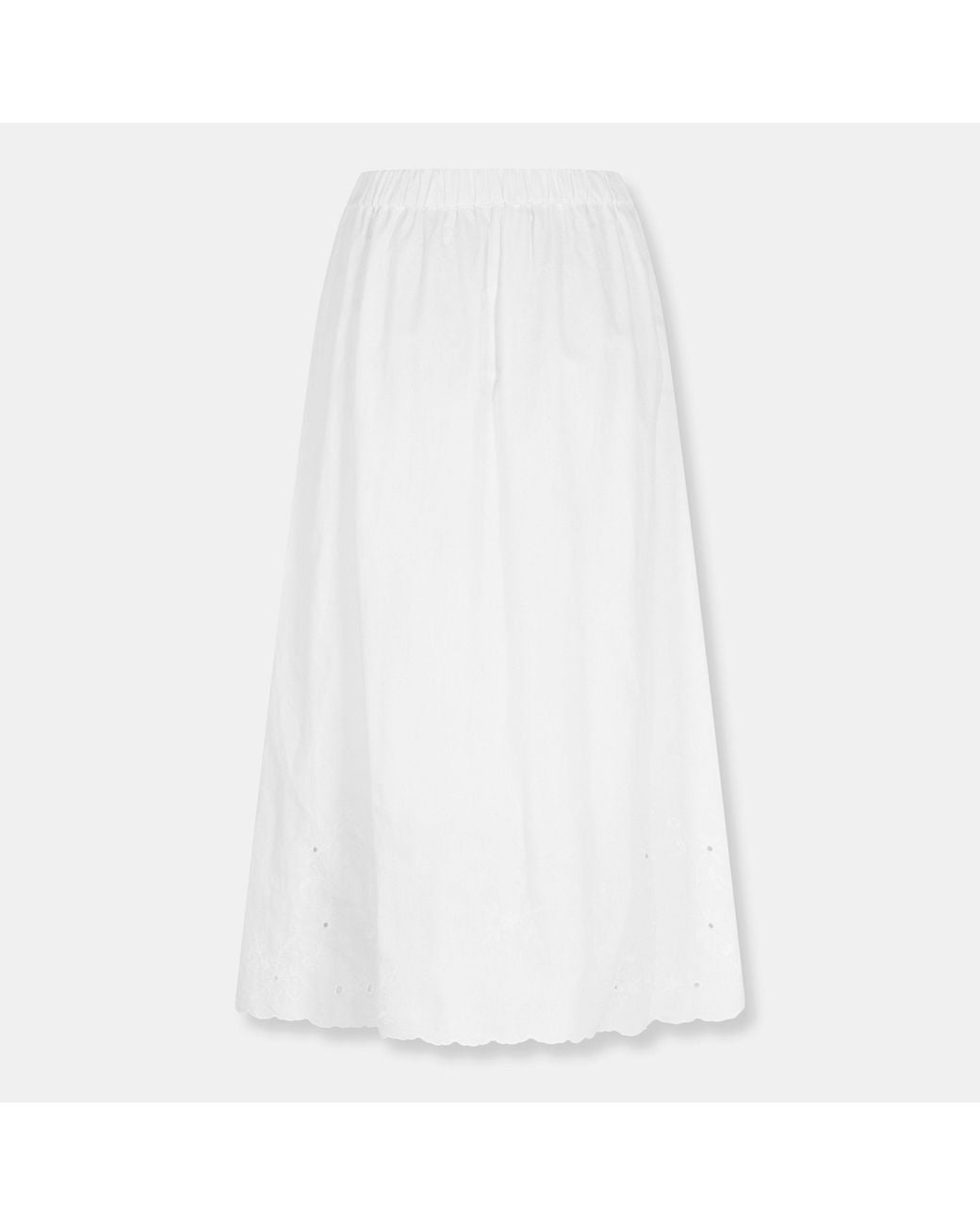 Weekend by Maxmara White Pio Midi Skirt