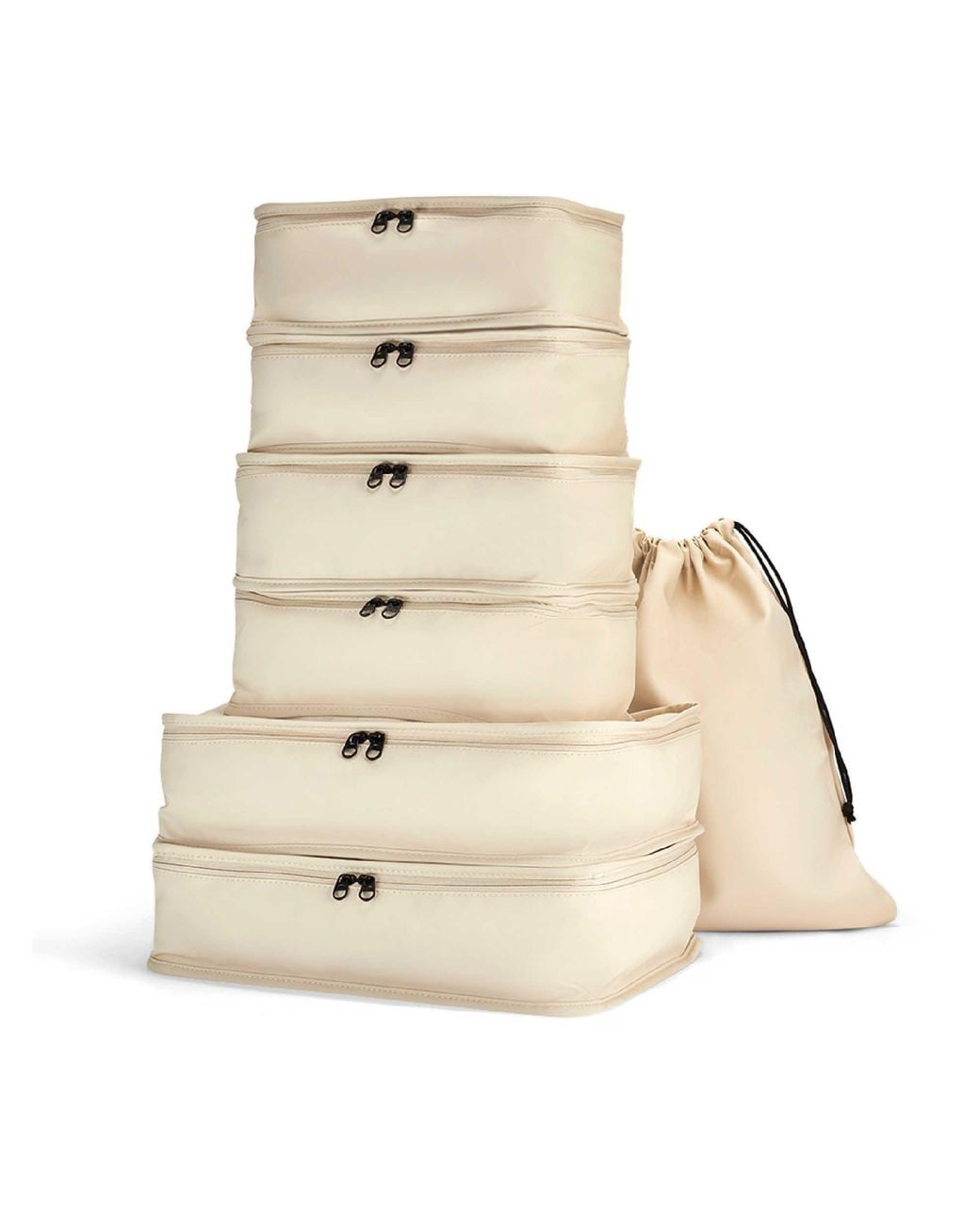 Rock Natural Packing Cubes Set Of 7