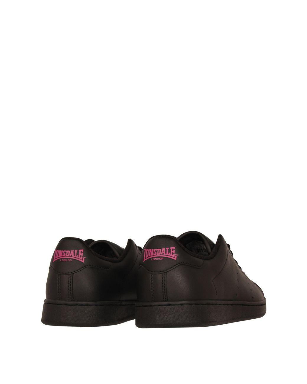 Lonsdale Black Leyton Ladies Trainers