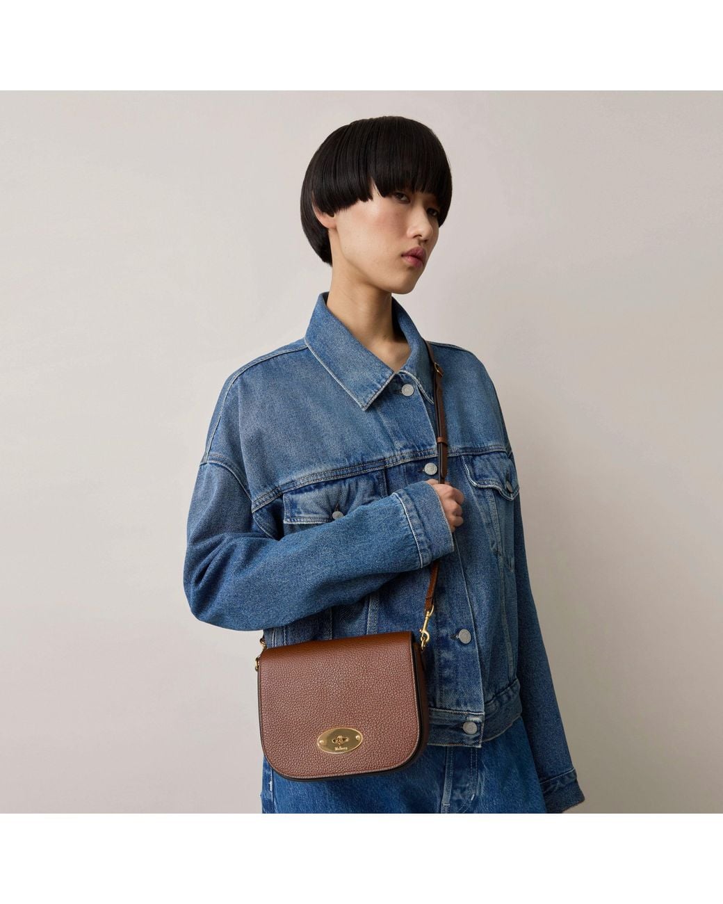 Mulberry Brown Darley Cross Body Bags