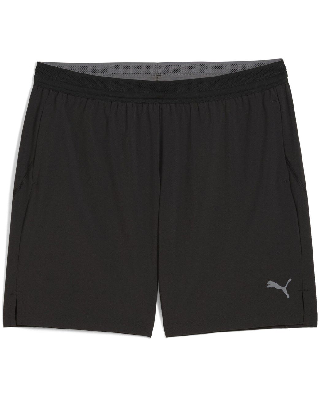 PUMA Black Tech Training 5In Stretch Woven Shorts for men