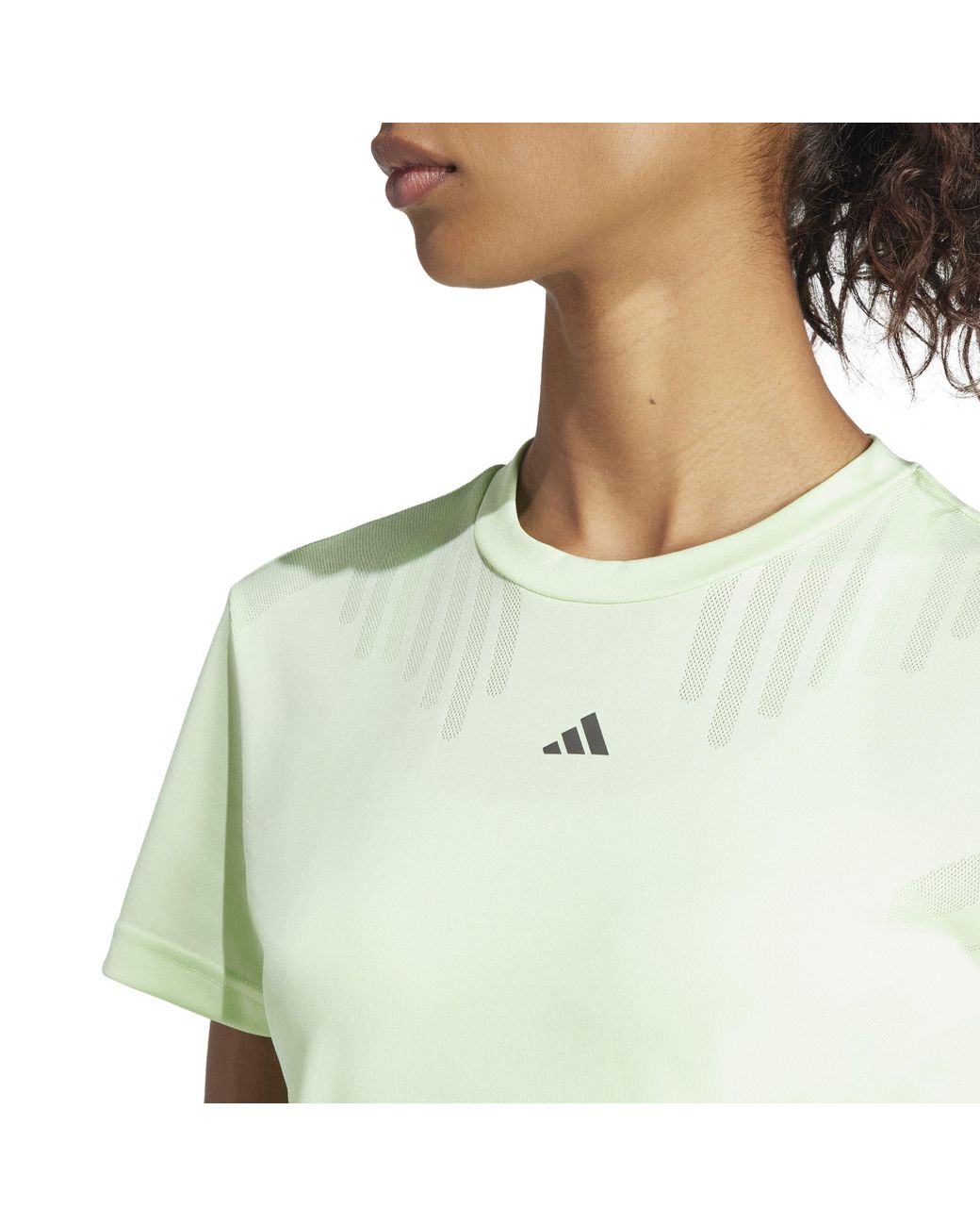 Adidas Green High Intensity Interval Training Arch T-Shirt