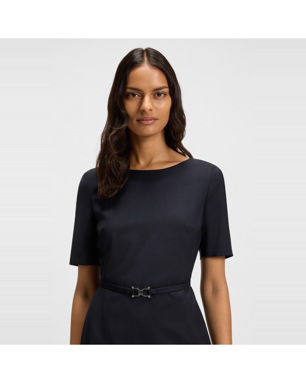 Boss Blue Daleah T-Shirt Dress