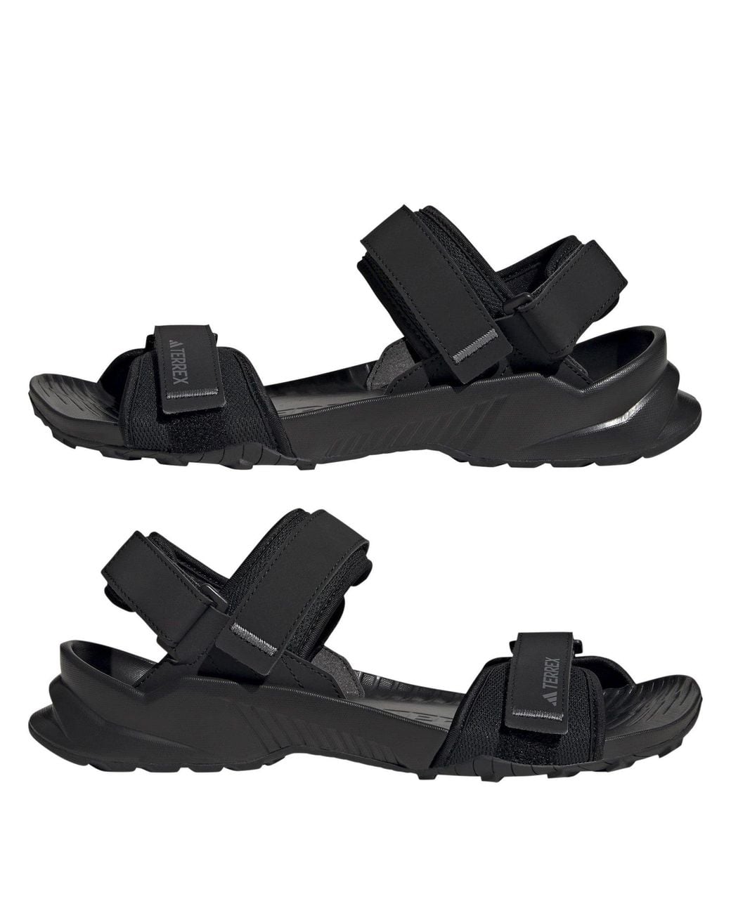 Adidas Black Terrex Hydroterra Sandals for men