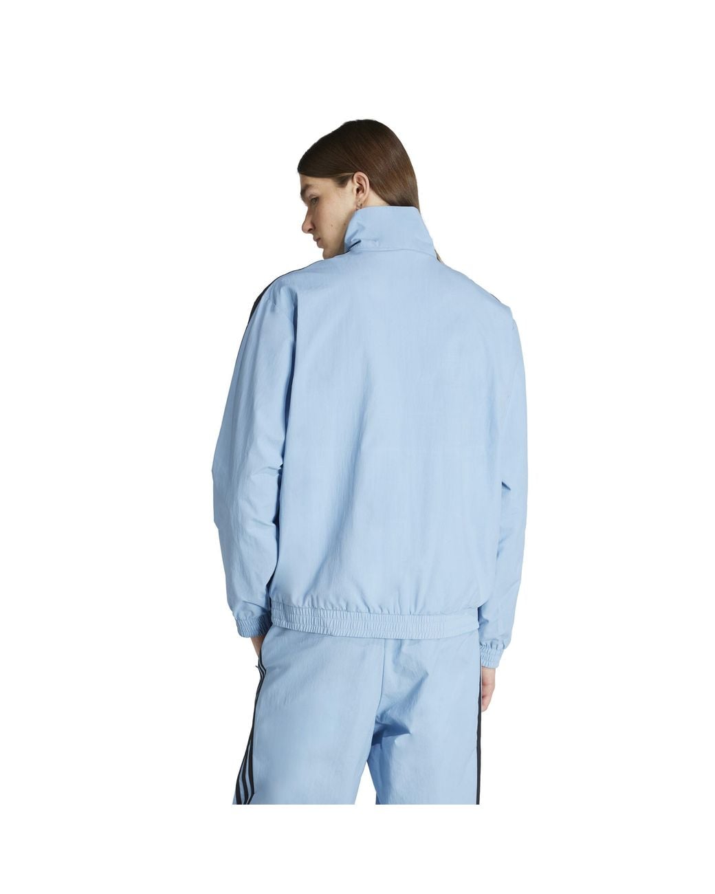 Adidas Originals Blue Classic Firebird Tracksuit Top for men
