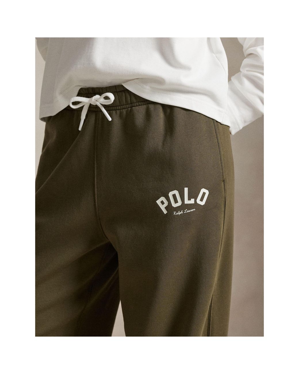 Polo Ralph Lauren Green Wide Leg Jogging Bottoms