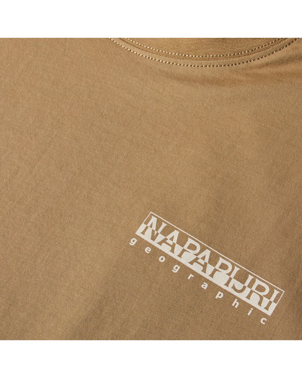 Napapijri Natural Graphic T-Shirt for men