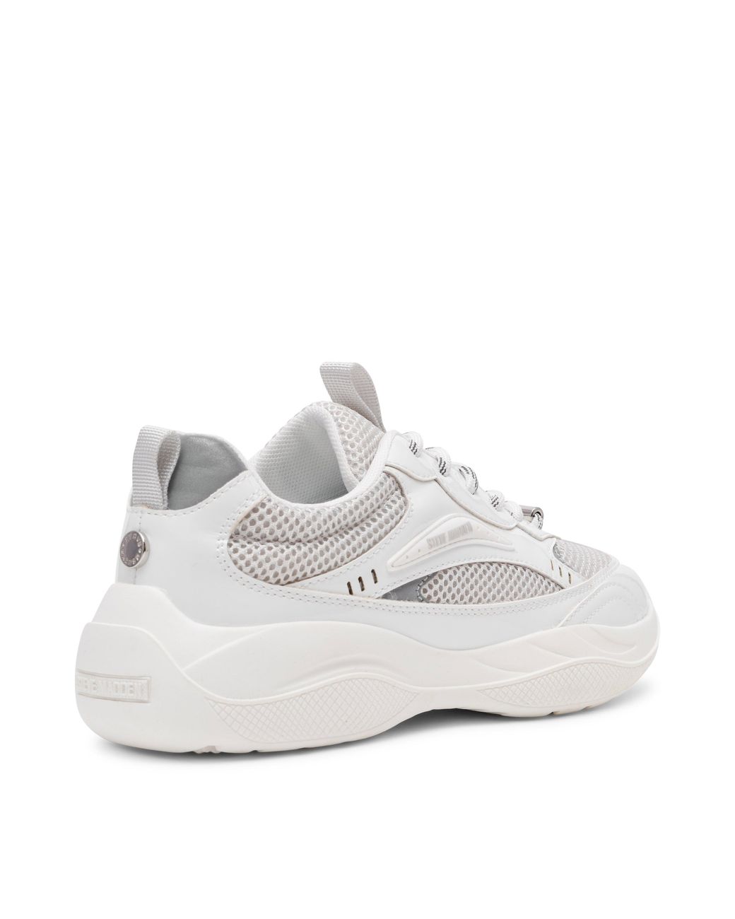 Steve Madden White Meshpanel Shoes