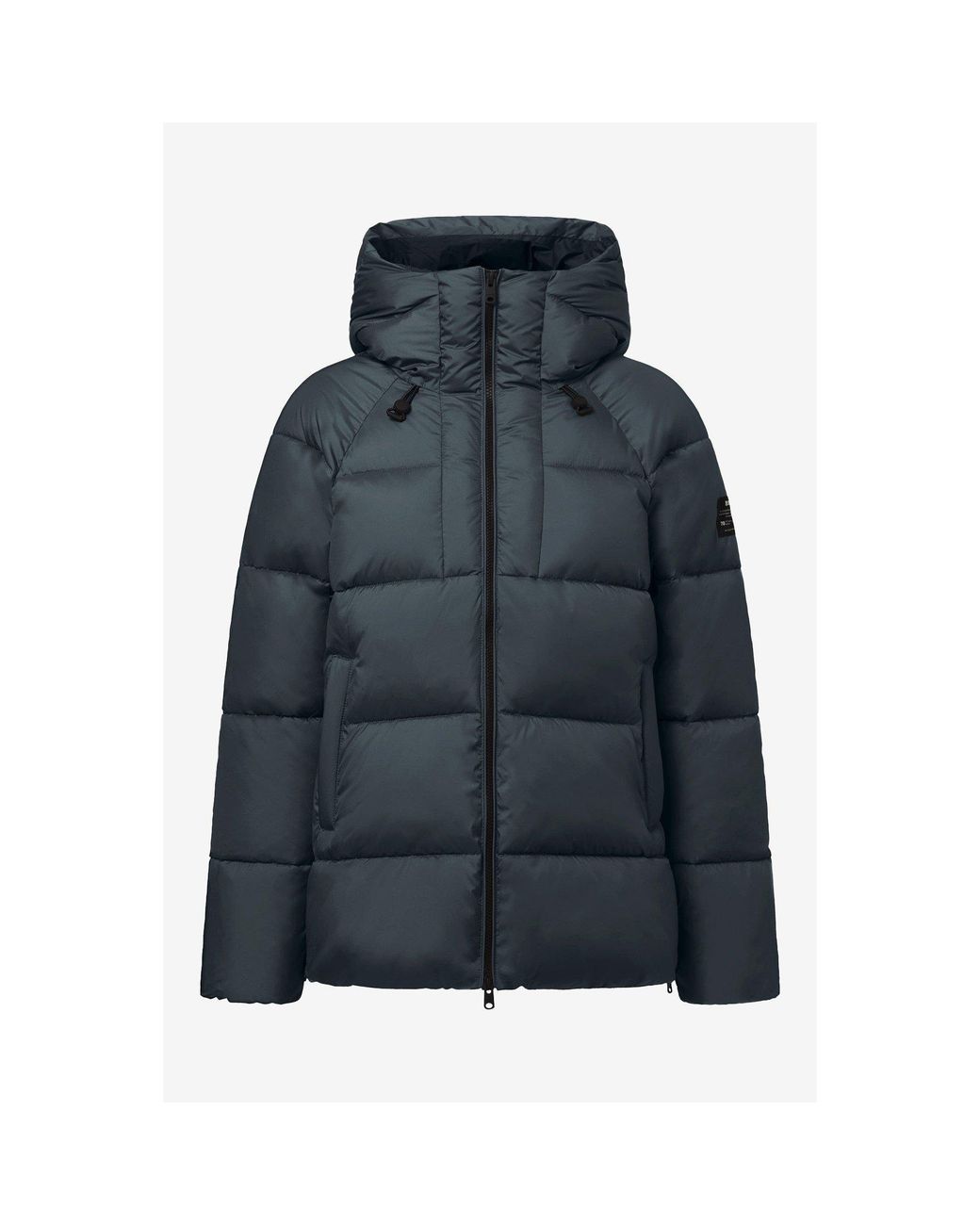Ecoalf Blue Fuji Insulated Water Repellent Medium Puffer Jacket