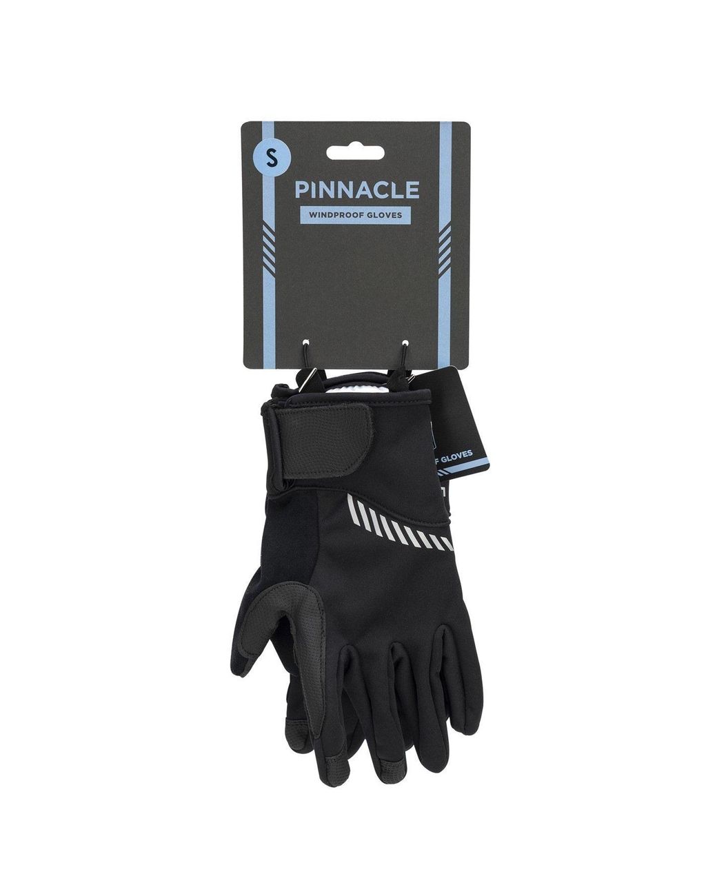 Pinnacle Black Windproof Gloves