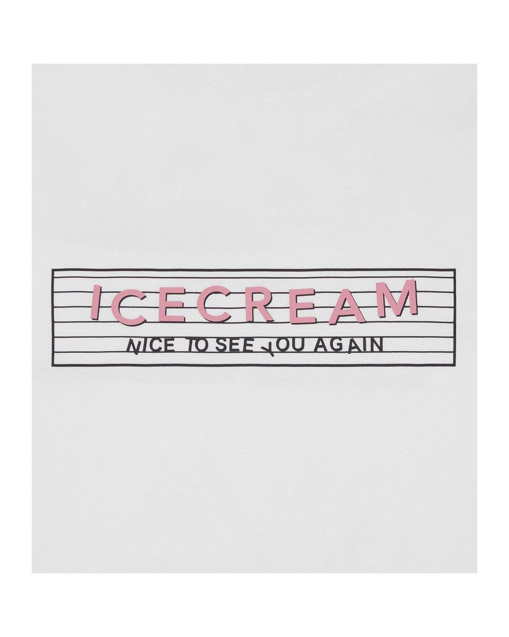 ICECREAM White T-Shirt for men