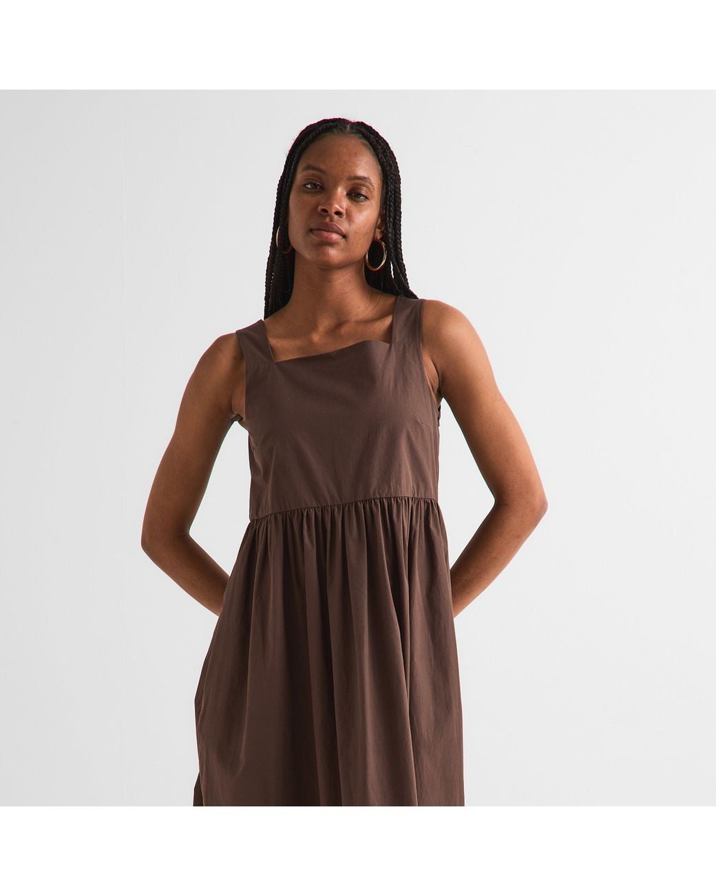 Weekend by Maxmara Brown Long Maxi Dress