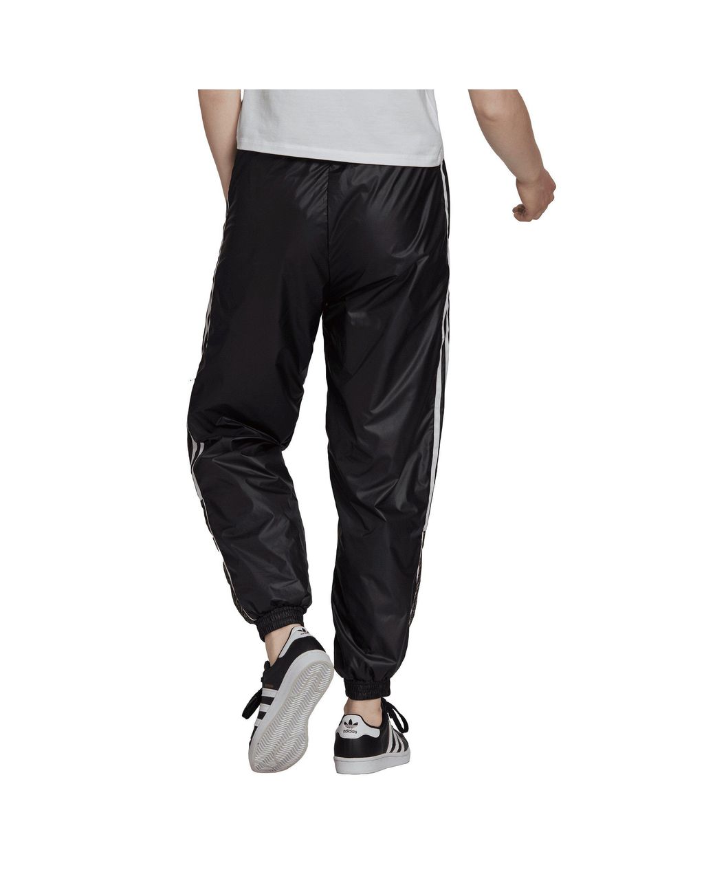 Adidas Originals Black Closed Hem Fleece Joggers