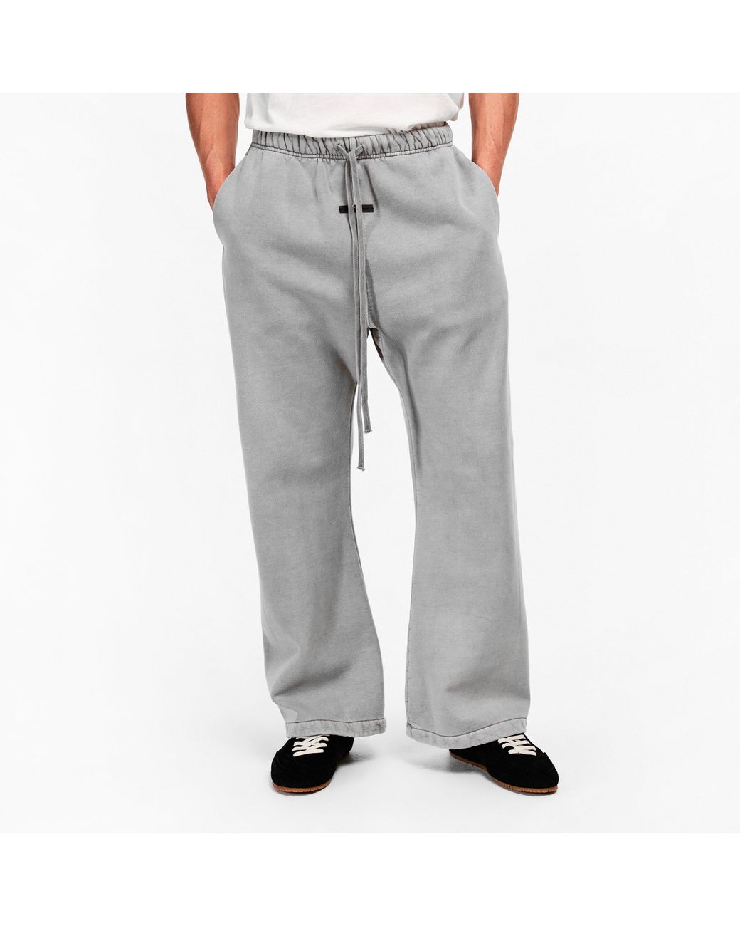 Fear Of God Gray Fge Logo Swt Pnt Sn62 for men