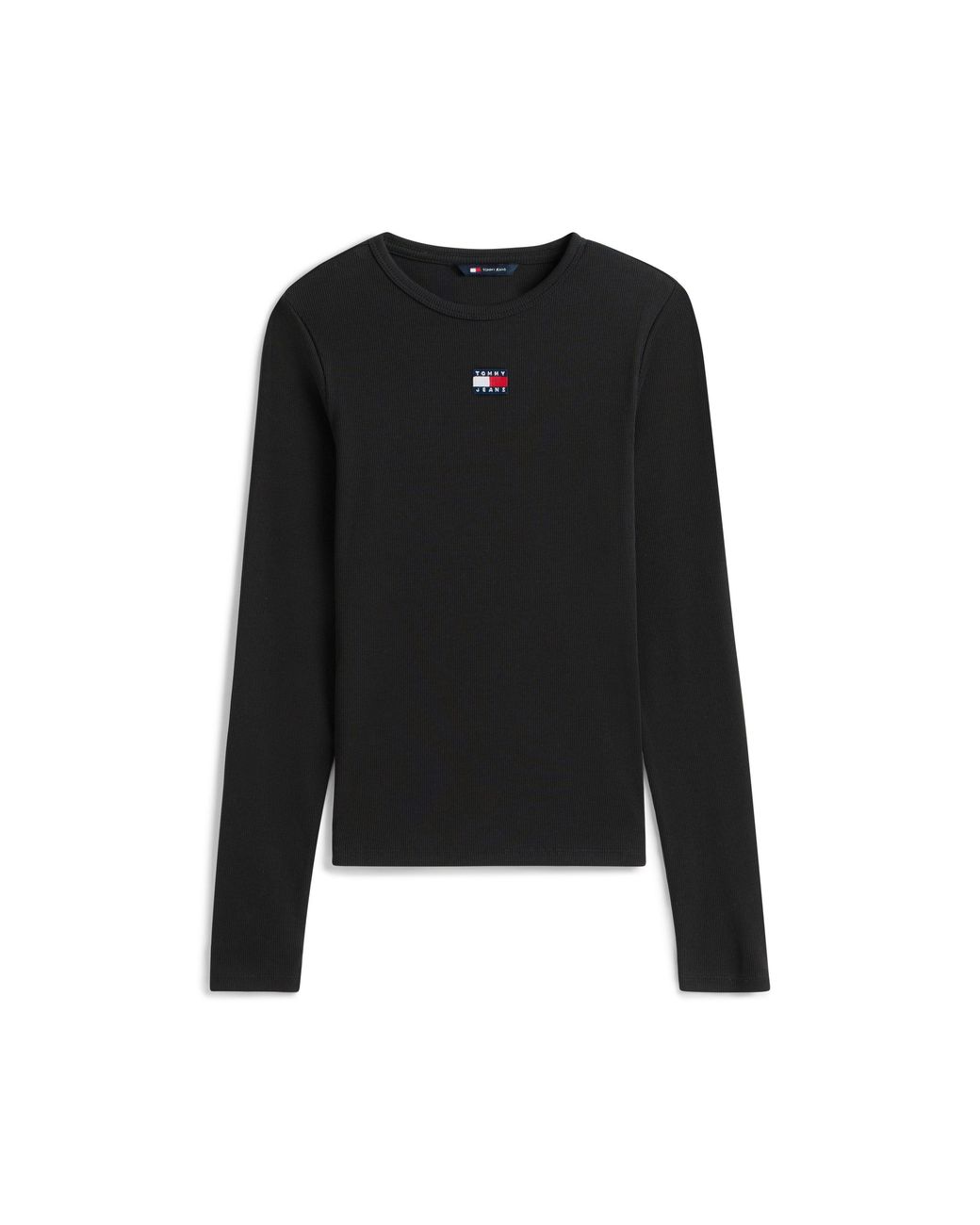 Tommy Hilfiger Black Badge Cotton Long-Sleeve Slim-Fit T-Shirt