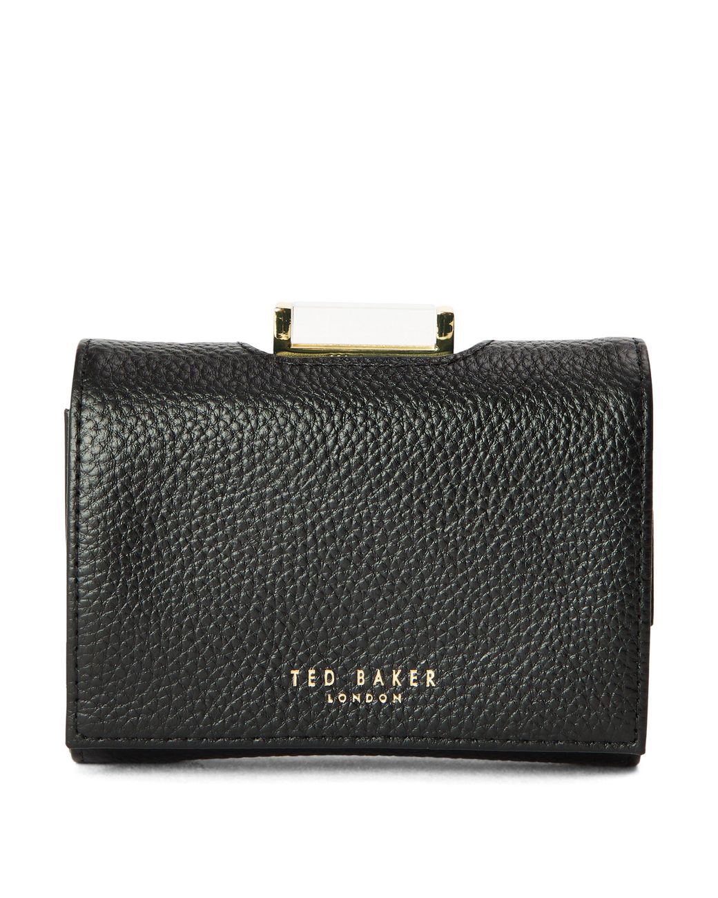 Ted Baker Black Ted Maciey Crystal Top Bobble Purse
