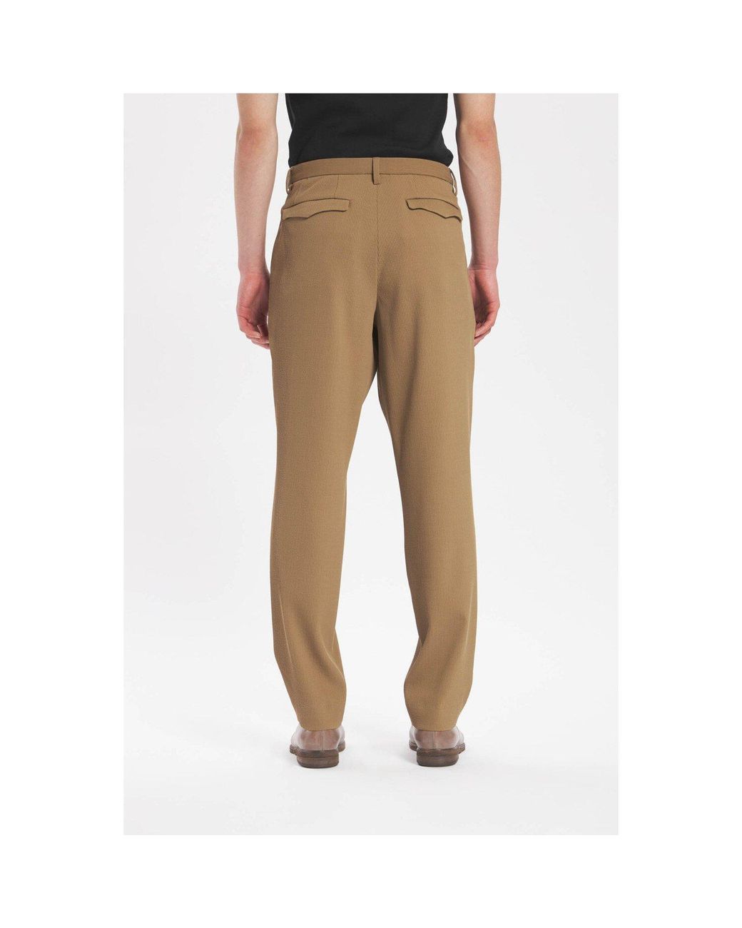 Barena Natural Tailored Barrel Leg Trousers for men