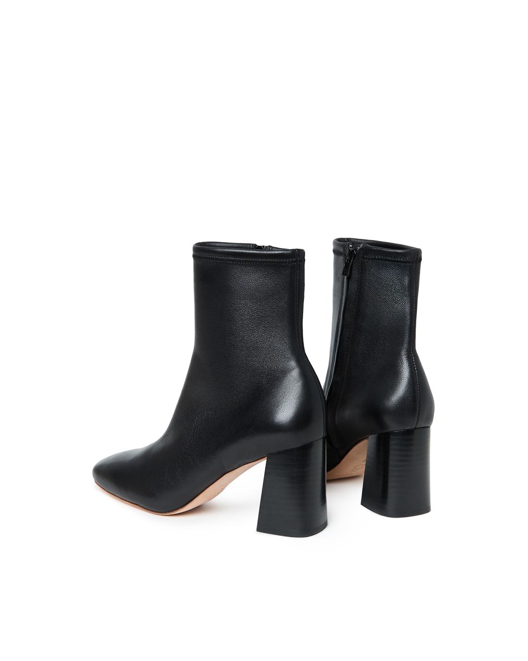 Loeffler Randall Black Elsie Ankle Heeled Boots