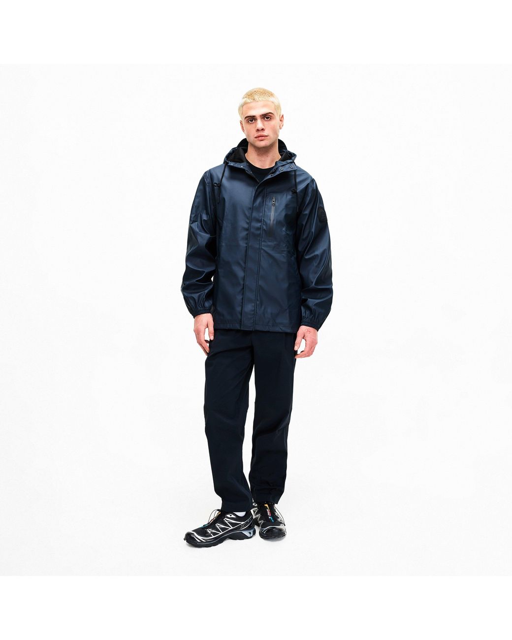 Jacket Blue Elements Rain Anorak for men